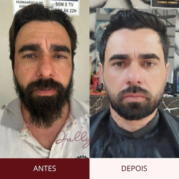 visagismo masculino online - antes e depois